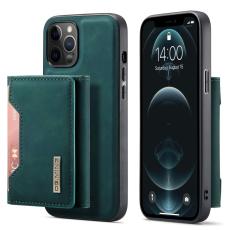 DG.MING iPhone 13 - DG.MING 2in1 Skal Magnetisk Avtagbart Kortfack - Gr&ouml;n - Teknikhallen.se