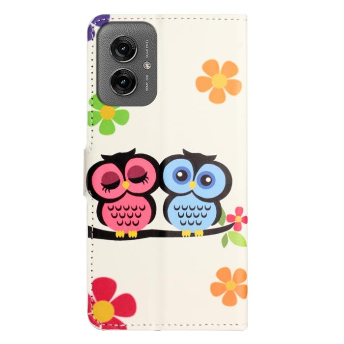 Bild 5,  Motorola Moto G55 5G Fodral Med Tryck Ugglor - Teknikhallen.se