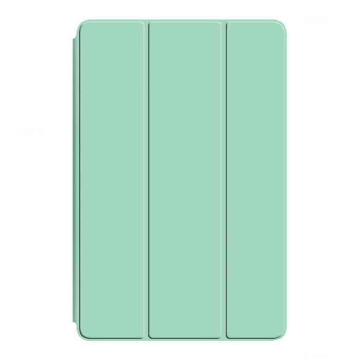 Bild 5,  Lenovo Tab P11 Gen 2 Fodral Tri-Fold Läder Grön - Teknikhallen.se