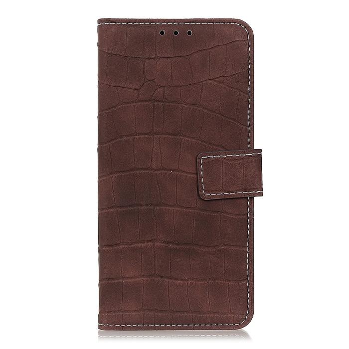 Bild 2,  OnePlus Nord CE 2 5G Fodral Krokodil Textur Brun - Teknikhallen.se