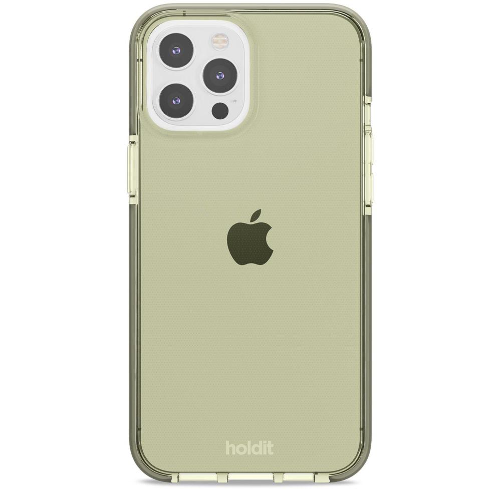 holdit holdit iPhone 12 Pro Max Skal Seethru Khaki Green - Teknikhallen.se