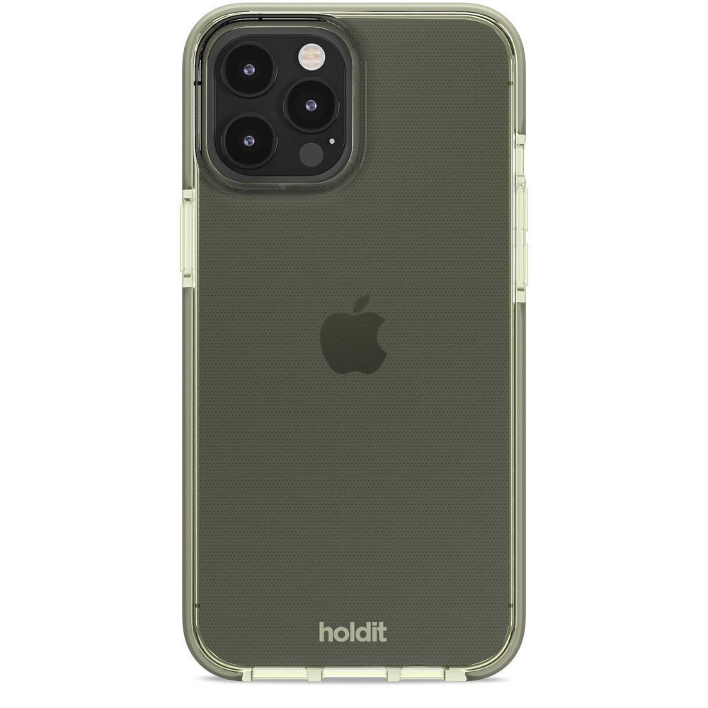 holdit holdit iPhone 12 Pro Max Skal Seethru Khaki Green - Teknikhallen.se