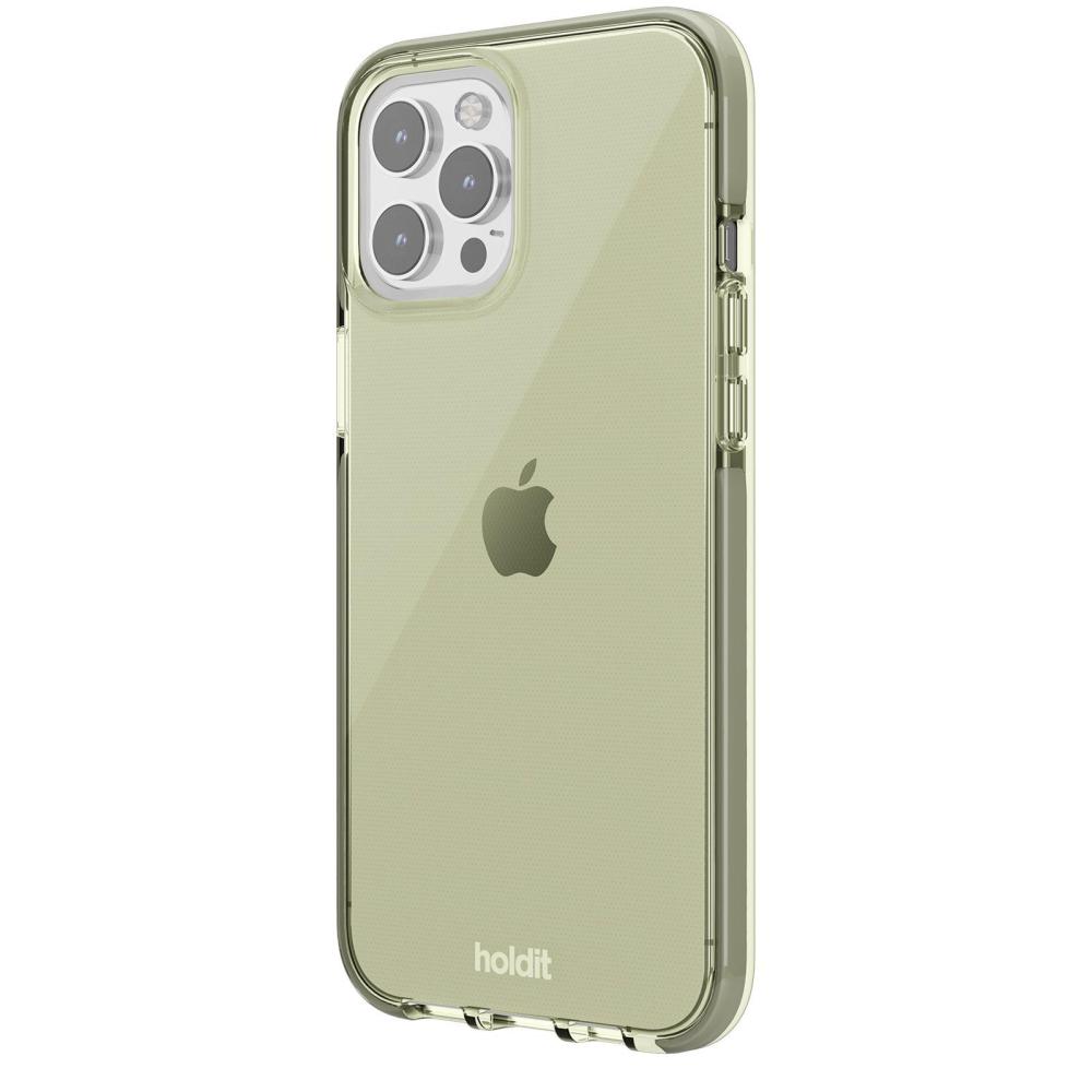 holdit holdit iPhone 12 Pro Max Skal Seethru Khaki Green - Teknikhallen.se