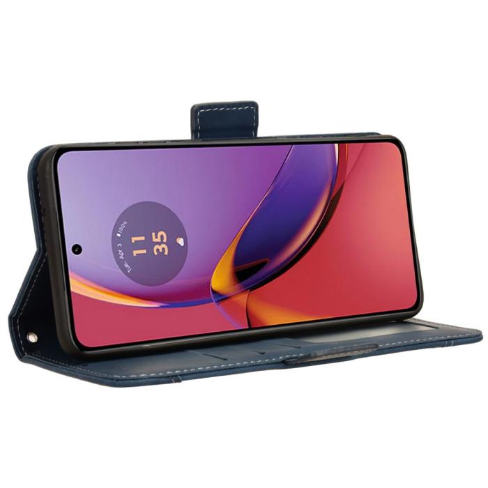 Bild 3,  Motorola Moto G84 5G Fodral Med Avtagbart Kortfodral Blå - Teknikhallen.se