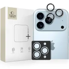 Tech-Protect TP iPhone 17 Pro/Max/16 Pro/Max/15 Pro/Max/14 Pro/Max Linsskydd CamRing Fit+ - Teknikhallen.se
