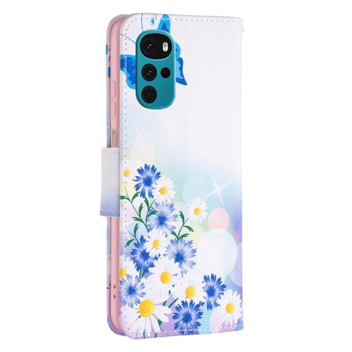Bild 3,  Motorola Moto G22 Fodral Tryck Blå Fjäril - Teknikhallen.se