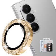 ENKAY ENKAY Samsung Galaxy Z Fold 8 Ultra Linsskydd Glitter Guld - Teknikhallen.se