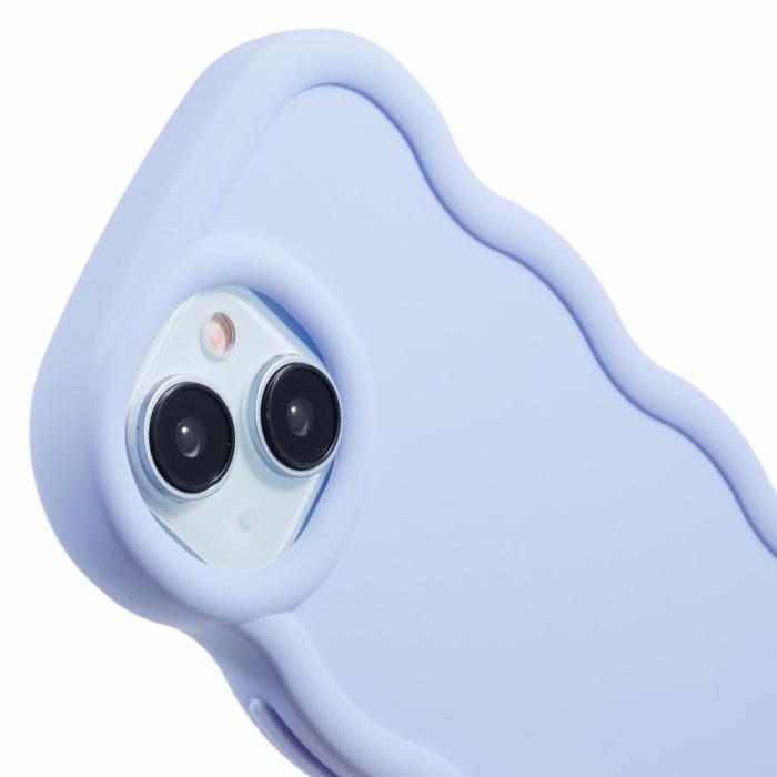 Bild 6,  iPhone 14 Mobilskal Wavy Lila - Teknikhallen.se