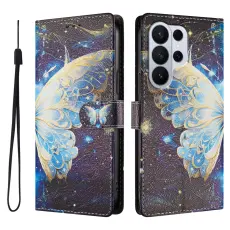  Samsung Galaxy S26 Ultra Fodral Med Tryck Fj&auml;ril - Teknikhallen.se