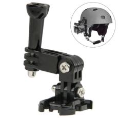  GoPro/DJI/Insta360 Justerbart F&auml;ste F&ouml;r Hj&auml;lm Svart - Teknikhallen.se