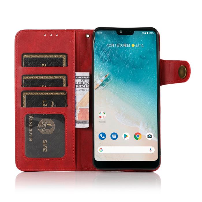 Bild 4, KHAZNEH KHAZNEH Samsung Galaxy S22 Plus Fodral Magnetisk Mässing Röd - Teknikhallen.se