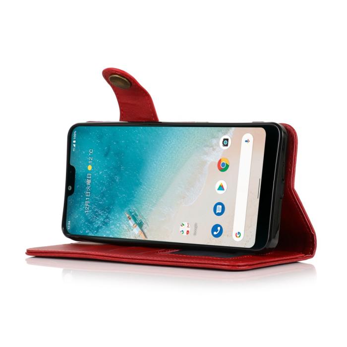 Bild 5, KHAZNEH KHAZNEH Samsung Galaxy S22 Plus Fodral Magnetisk Mässing Röd - Teknikhallen.se