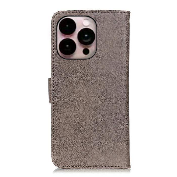 Bild 3, KHAZNEH KHAZNEH iPhone 14 Pro Max Fodral Läder Khaki - Teknikhallen.se