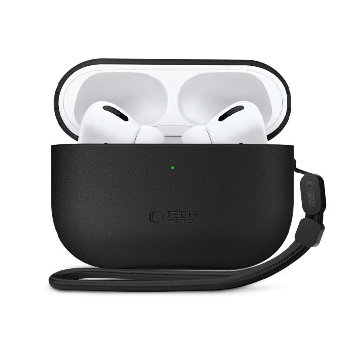 Bild 3, Tech-Protect Tech-Protect AirPods Pro 3 Skal NaturalFit Svart - Teknikhallen.se