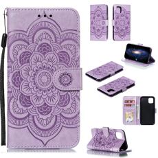  iPhone 11 - Sun Mandala Pl&aring;nboksfodral - Lila - Teknikhallen.se