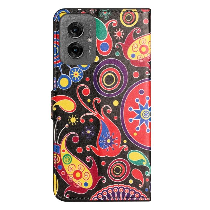 Bild 5,  Motorola Moto G55 5G Fodral Med Tryck Maneter - Teknikhallen.se