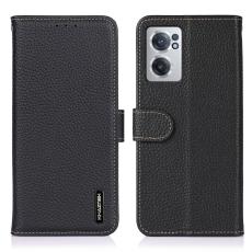 KHAZNEH KHAZNEH OnePlus Nord CE 2 5G Fodral &Auml;kta L&auml;der Svart - Teknikhallen.se