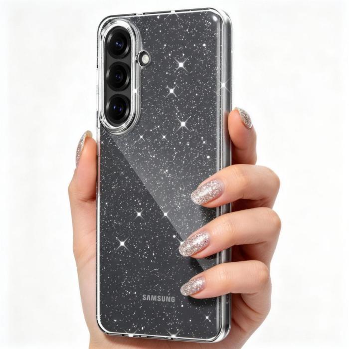 Bild 5, Tech-Protect Tech-Protect Samsung Galaxy S26 Skal FlexAir Glitter - Teknikhallen.se