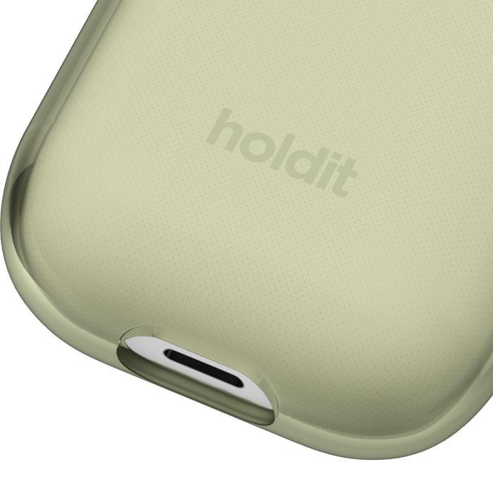 Bild 3, holdit holdit Apple AirPods Skal Seethru Khaki Green - Teknikhallen.se