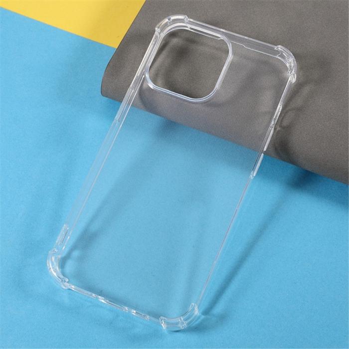 Bild 5,  iPhone 16 Pro Skal Shockproof TPU Transparent - Teknikhallen.se