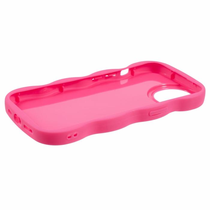 Bild 4,  iPhone 14 Mobilskal Wavy Rosa - Teknikhallen.se