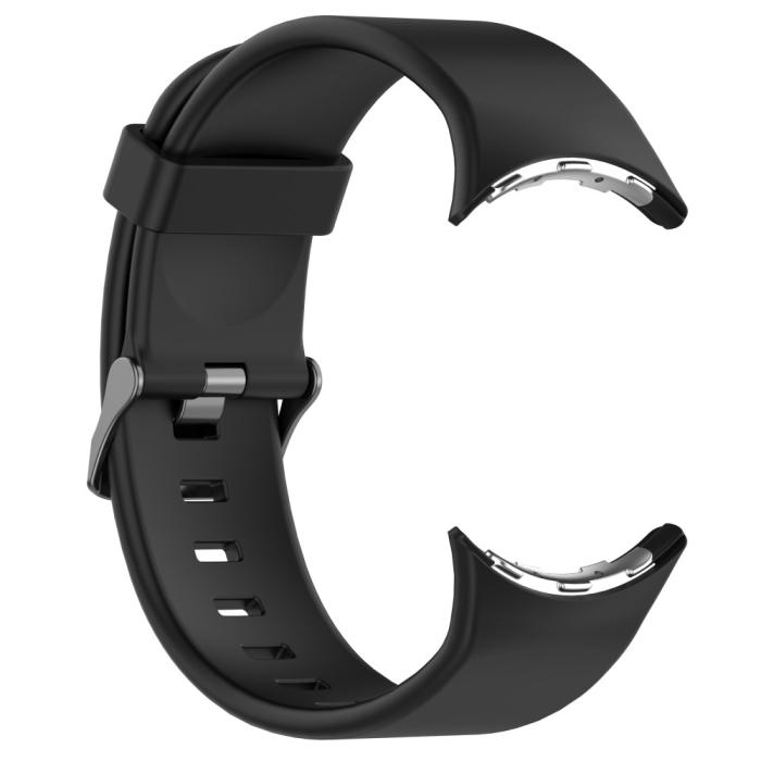 Bild 2,  Google Pixel Watch 4 / 3 45 mm Armband Silikon Svart - Teknikhallen.se