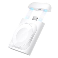 ESR ESR Apple Watch Magnetisk Tr&aring;dl&ouml;s Laddning USB-C Vit - Teknikhallen.se