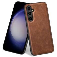  Samsung Galaxy A05s 4G Skal L&auml;derbelagt Brun - Teknikhallen.se