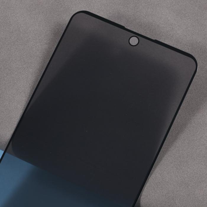 Bild 4,  Xiaomi Redmi Note 14 5G/4G Skärmskydd Härdat Glas Privacy - Teknikhallen.se