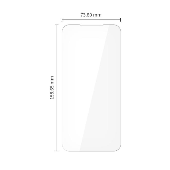 Bild 6, Tech-Protect Tech-Protect Galaxy A57/A37 2-PACK Skärmskydd GlassFit+ Transpanret - Teknikhallen.se