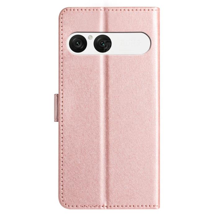 Bild 2,  Sony Xperia 10 VII Fodral Läder Roséguld - Teknikhallen.se