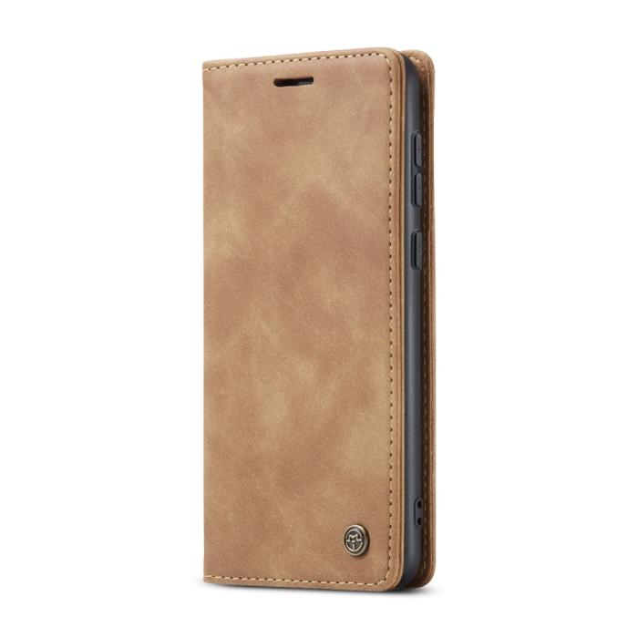 Bild 2, CASEME CASEME Galaxy A56 5G/A36 5G Fodral Retro Läder Brun - Teknikhallen.se