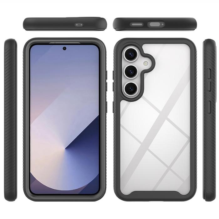 Bild 2,  Samsung Galaxy S25 Skal Hybrid Defense Svart - Teknikhallen.se