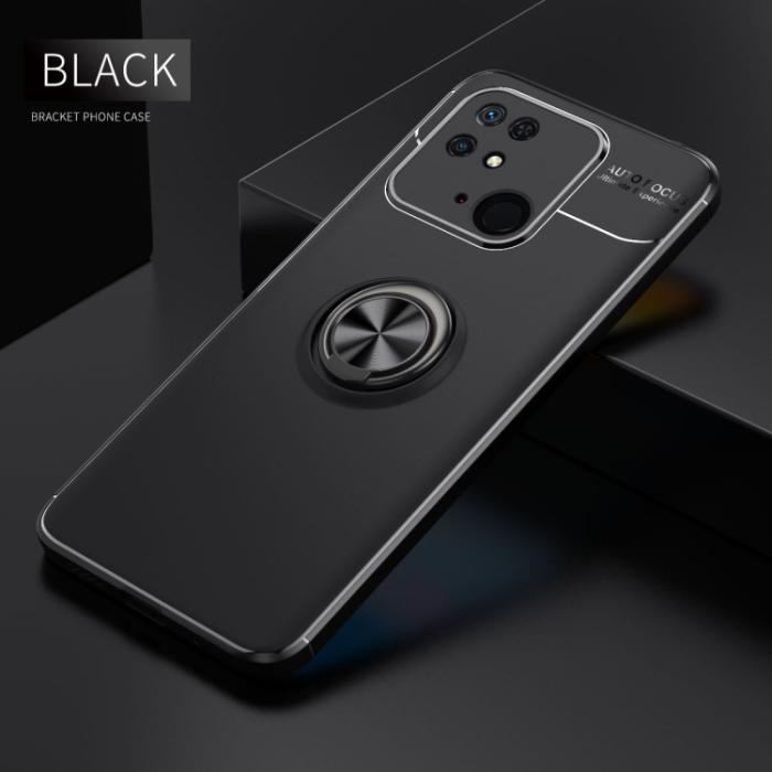 Bild 2,  Xiaomi Redmi 10C Skal Ring Svart - Teknikhallen.se