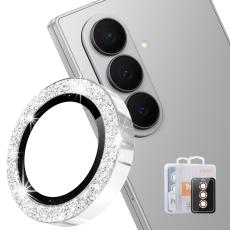 ENKAY ENKAY Samsung Galaxy Z Fold 8 Ultra Linsskydd Glitter Silver - Teknikhallen.se