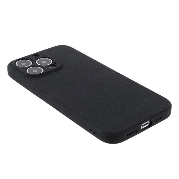 Bild 4,  iPhone 13 Pro Max Skal Matt TPU Svart - Teknikhallen.se
