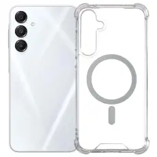  Samsung Galaxy A18/A17/A16 Skal MagSafe Shookproof Transparent - Teknikhallen.se