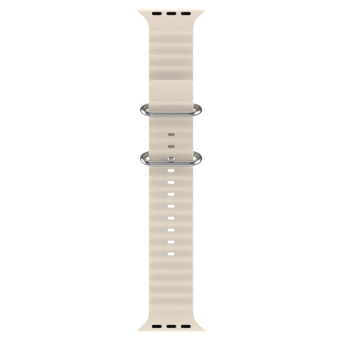 Bild 3, ColorPop Apple Watch 42/41/40/38 mm Armband Ocean Wave Starlight - Teknikhallen.se
