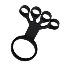  Fingertr&auml;nare Silikon Svart (H&ouml;gt Motst&aring;nd) - Teknikhallen.se