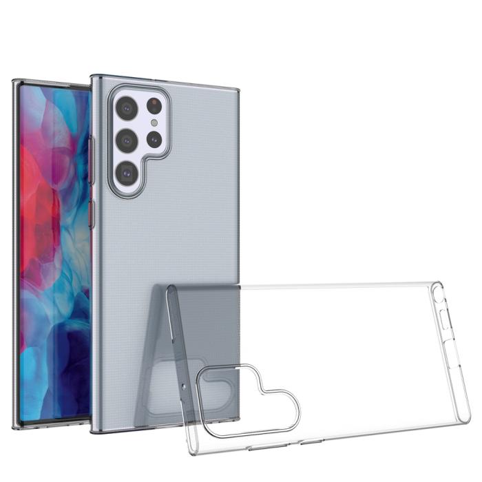 Bild 2,  Samsung Galaxy S22 Ultra Skal TPU Transparent - Teknikhallen.se