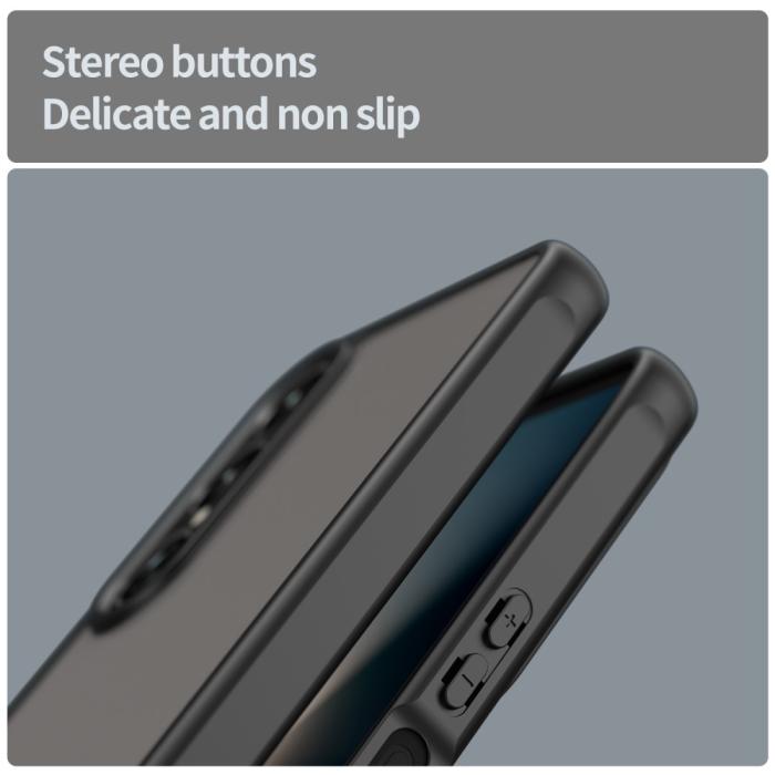 Bild 5,  Sony Xperia 1 VII Skal Hybrid Frosted Svart - Teknikhallen.se