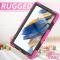  Galaxy Tab A8 10.5 Skal Shockproof Hybrid Kickstand Strap - Teknikhallen.se