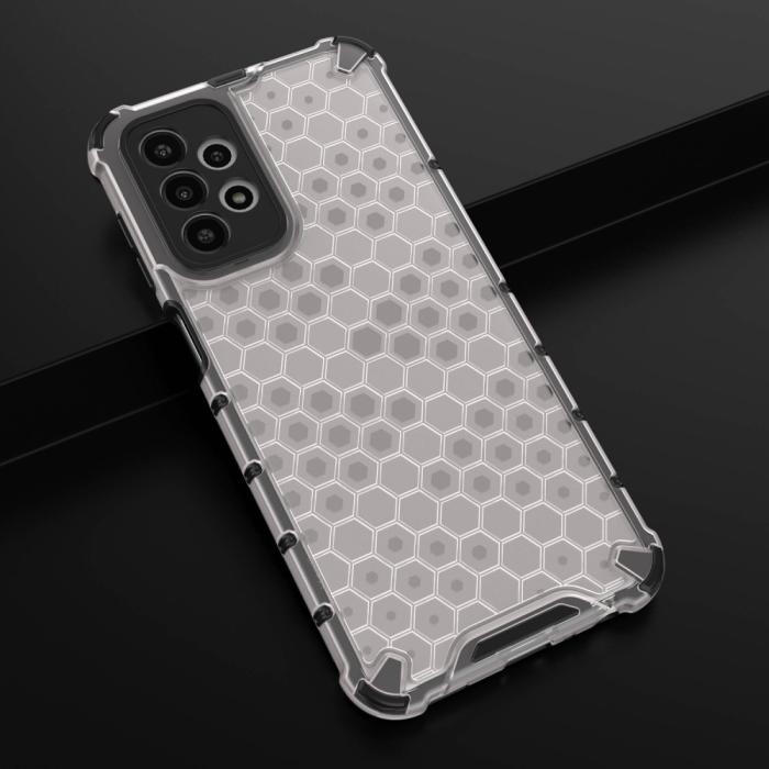 Bild 3,  Samsung Galaxy A23 5G Skal Honeycomb Shockproof Grå - Teknikhallen.se