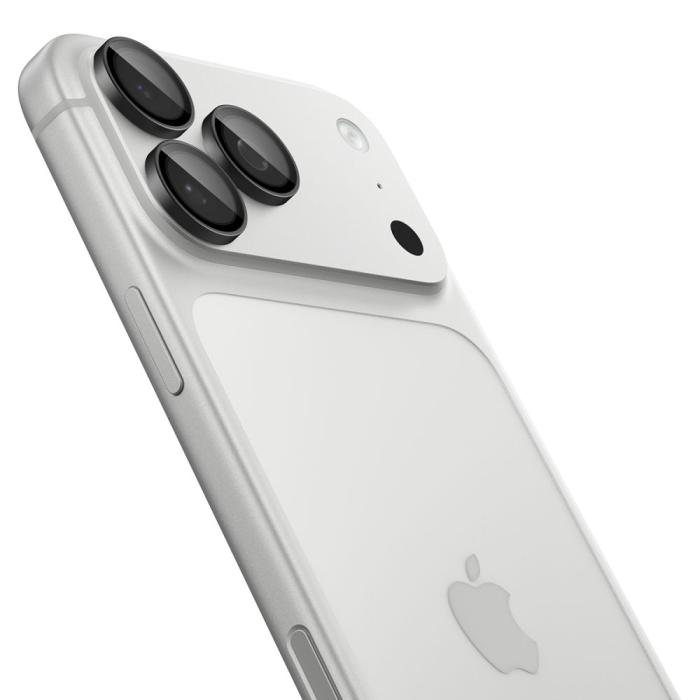 Bild 3, Spigen Spigen iPhone 18 Pro/18 Pro Max 2-PACK Linsskydd Optik Pro GLAS.tR 'Ez Fit' - Teknikhallen.se