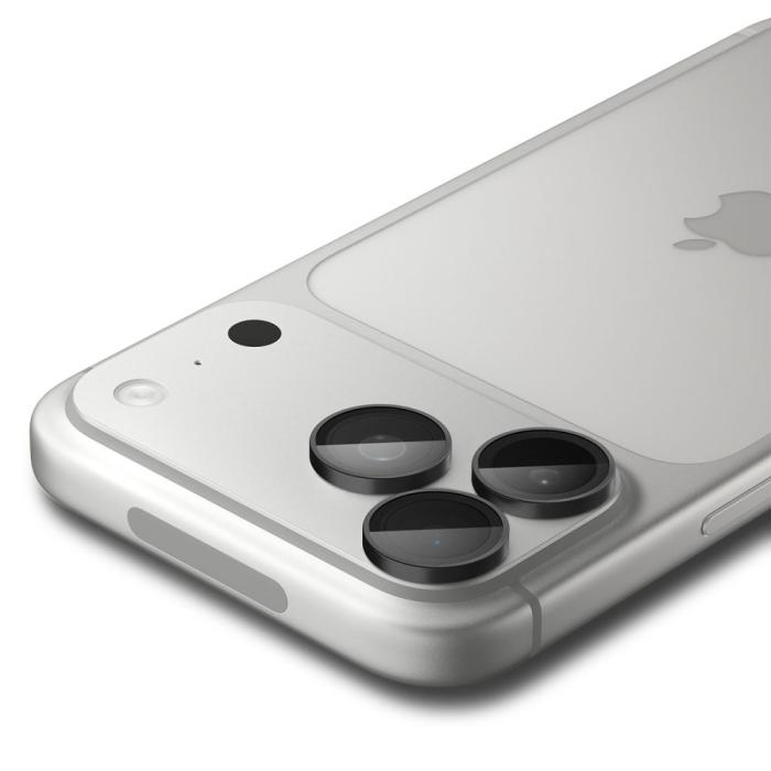 Bild 4, Spigen Spigen iPhone 18 Pro/18 Pro Max 2-PACK Linsskydd Optik Pro GLAS.tR 'Ez Fit' - Teknikhallen.se