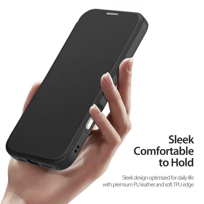 Bild 5, DUX DUCIS DUX DUCIS iPhone 17 Pro Fodral MagSafe Kickstand Skin X Pro - Teknikhallen.se
