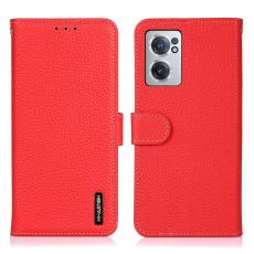 KHAZNEH KHAZNEH OnePlus Nord CE 2 5G Fodral &Auml;kta L&auml;der R&ouml;d - Teknikhallen.se
