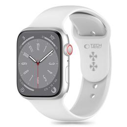 Tech-Protect Tech-Protect Apple Watch 42/44/45/46/49 mm Armband Silikon Vit - Teknikhallen.se