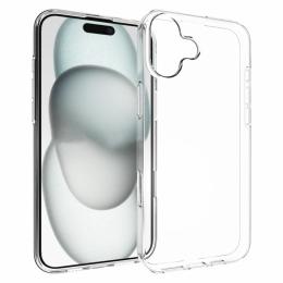  iPhone 16 Plus Skal TPU Transparent - Teknikhallen.se