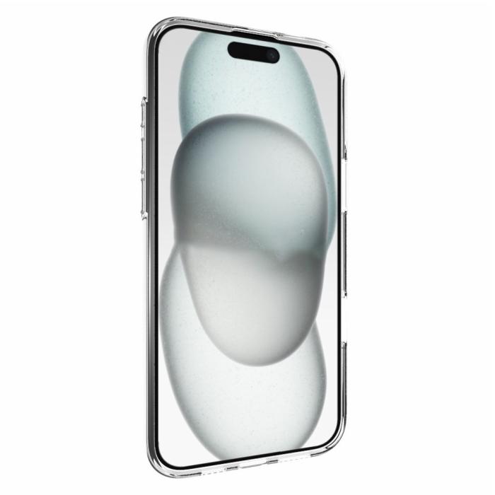 Bild 3,  iPhone 16 Plus Skal TPU Transparent - Teknikhallen.se